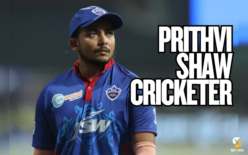 Prithvi Shaw Cricketer